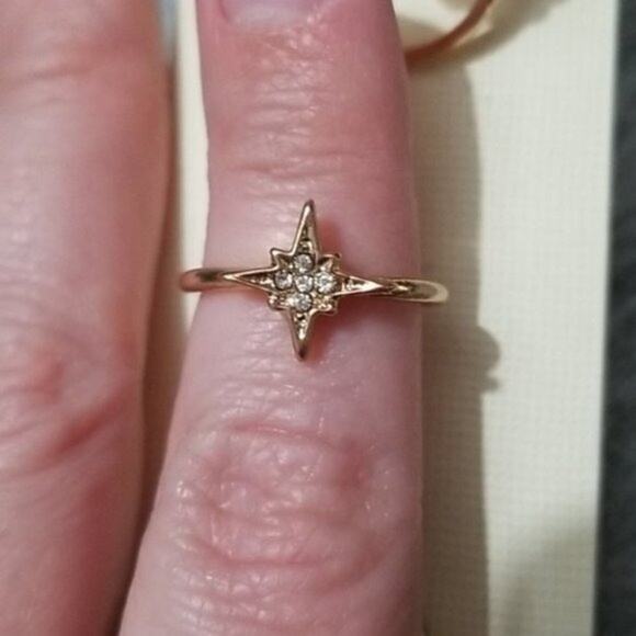 Sophia & Kate Gold Toned Multipack Rings NEW Women's 7 - Picture 3 of 6